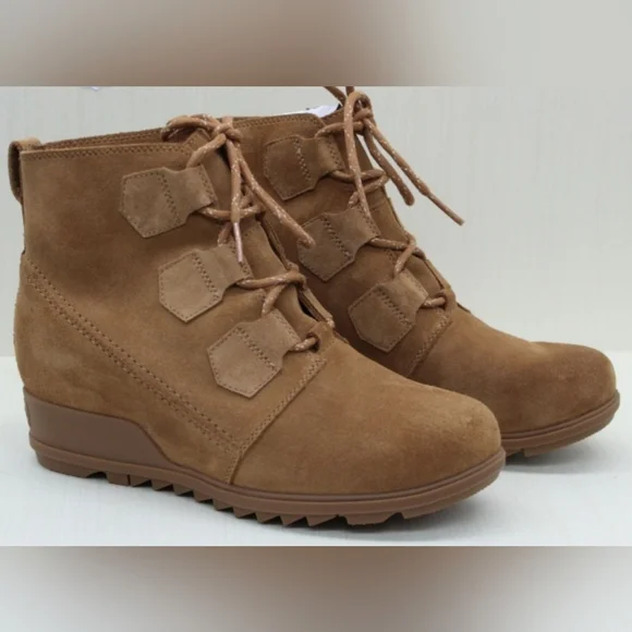 Sorel Women's Evie Lug Sole Lace Lace-Up Boots Size 9 NWT MSRP $150 - Picture 6 of 12